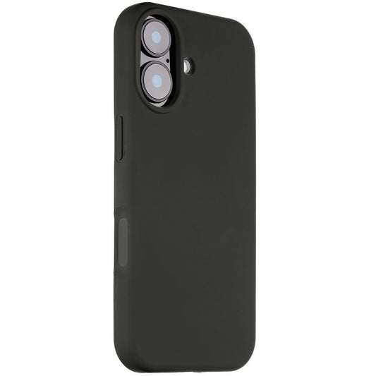 Apple iPhone 17, Szilikon tok, mikrofiber plüss belső, Magsafe kompatibilis, Tactical MagForce Velvet Smoothie, bazooka-szürke