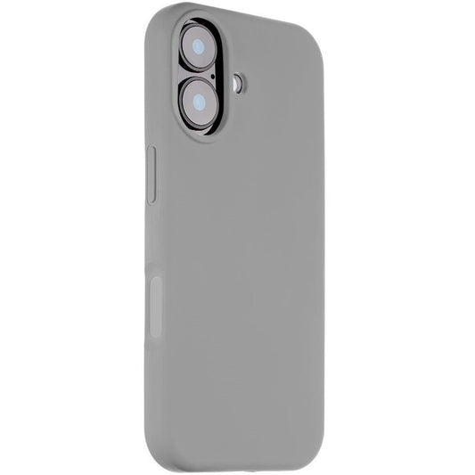 Apple iPhone 17, Szilikon tok, mikrofiber plüss belső, Magsafe kompatibilis, Tactical MagForce Velvet Smoothie, világosszürke