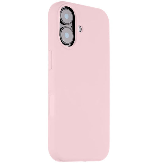Apple iPhone 17, Szilikon tok, mikrofiber plüss belső, Magsafe kompatibilis, Tactical MagForce Velvet Smoothie, rózsaszín