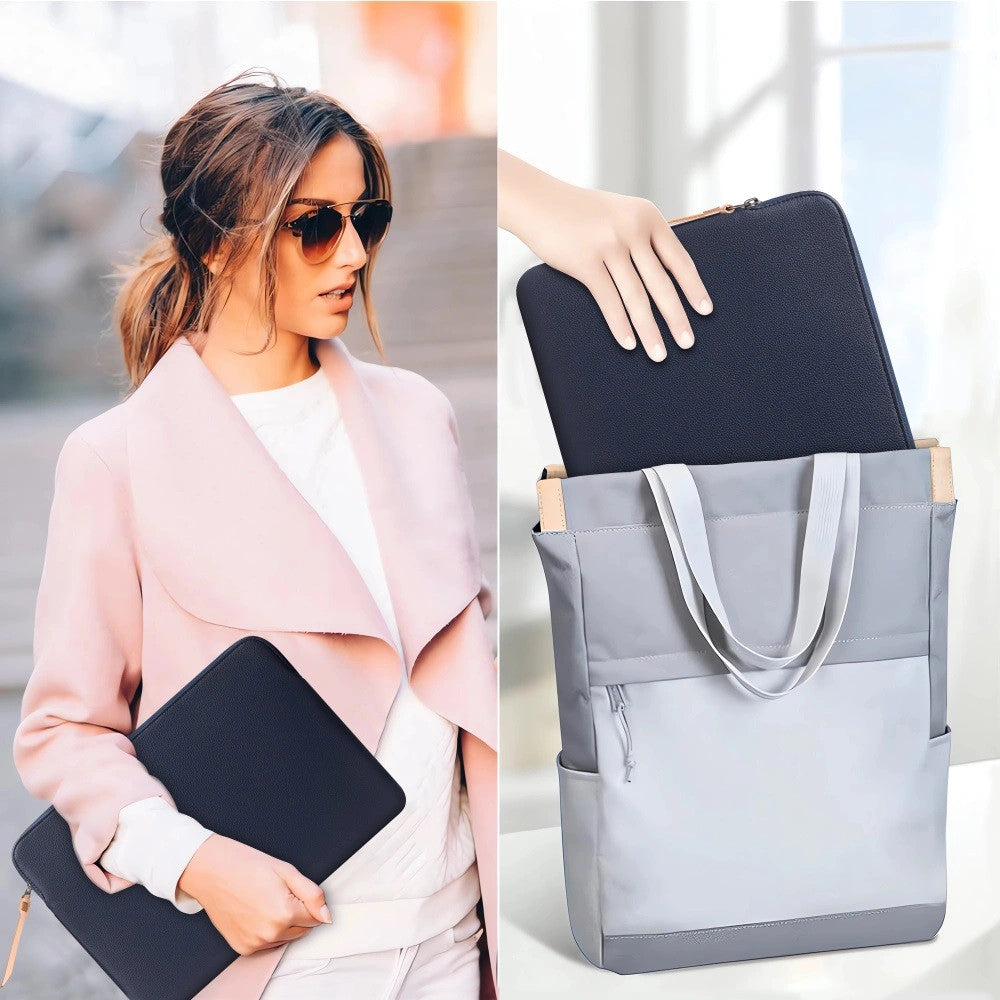 Laptop táska, 15 - 16" készülékhez, TP Fleece, sötétkék