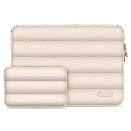 Laptop táska, 13 - 14" készülékhez, TP Puffy, világosbarna – 12-14" laptop táskák a Tech Protect kínálatából | Domshop