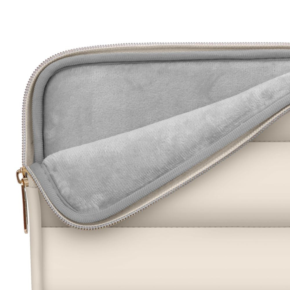 Laptop táska, 13 - 14" készülékhez, TP Puffy, világosbarna – 12-14" laptop táskák a Tech Protect kínálatából | Domshop