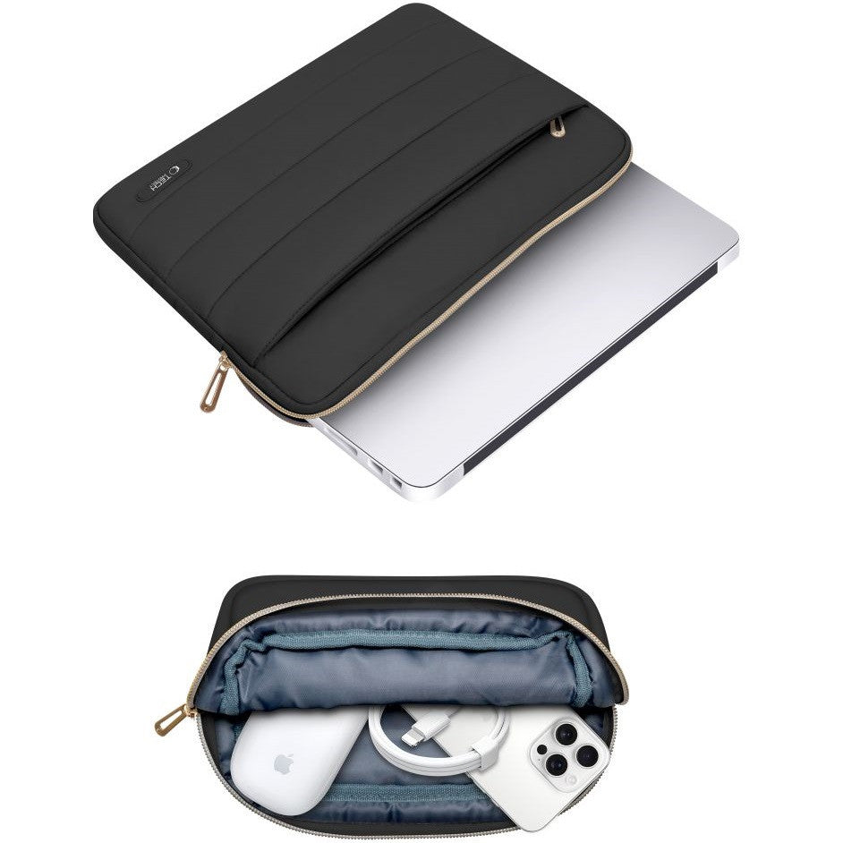 Laptop táska, 13 - 14" készülékhez, TP Puffy, fekete – 12-14" laptop táskák a Tech Protect kínálatából | Domshop