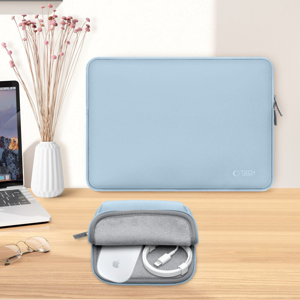 Laptop táska, 13 - 14" készülékhez, TP NeoSlim, kék – 12-14" laptop táskák a Tech Protect kínálatából | Domshop
