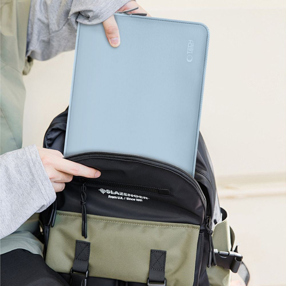 Laptop táska, 13 - 14" készülékhez, TP NeoSlim, kék – 12-14" laptop táskák a Tech Protect kínálatából | Domshop