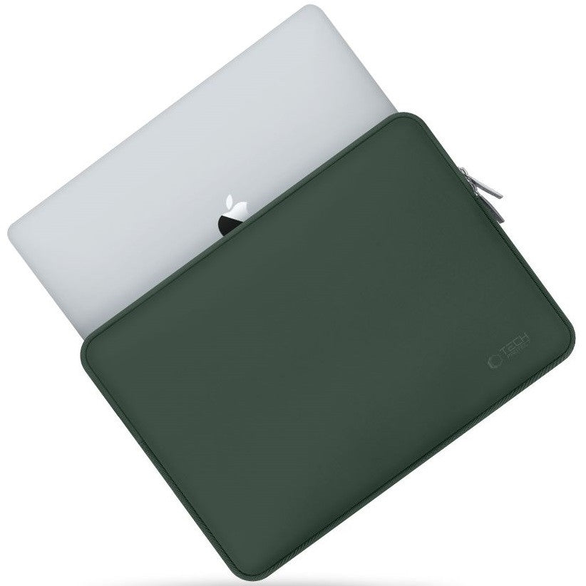 Laptop táska, 13 - 14" készülékhez, TP NeoSlim, sötétzöld – 12-14" laptop táskák a Tech Protect kínálatából | Domshop