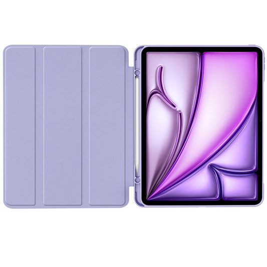 Apple iPad Air 13 (2024 / 2025), mappa tok, közepesen ütésálló, érintőceruza tartó, érintőceruza nélkül, Smart Case, TP SC Pen Holder, lila – iPad Air 13" (2024/2025) tok a Tech Protect kínálatából | Domshop