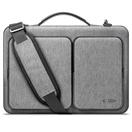 Laptop táska, 13 - 14" készülékhez, vállpánttal, TP Defender Bag, szürke – 12-14" laptop táskák a Tech Protect kínálatából | Domshop