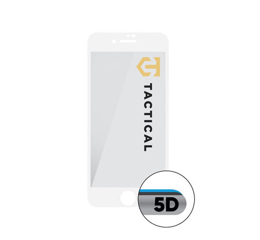 Tactical Glass Shield 5D Apple iPhone 7/8/SE2020/SE2022 kijelzővédő üvegfólia, fehér -  iPhone 7/8/SE2/SE3 fólia a Domshop kínálatából