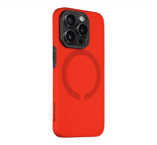 Tactical MagForce Aramid Apple iPhone 15 Pro MagSafe kompatibilis tok, piros -  iPhone 15 Pro tok a Domshop kínálatából