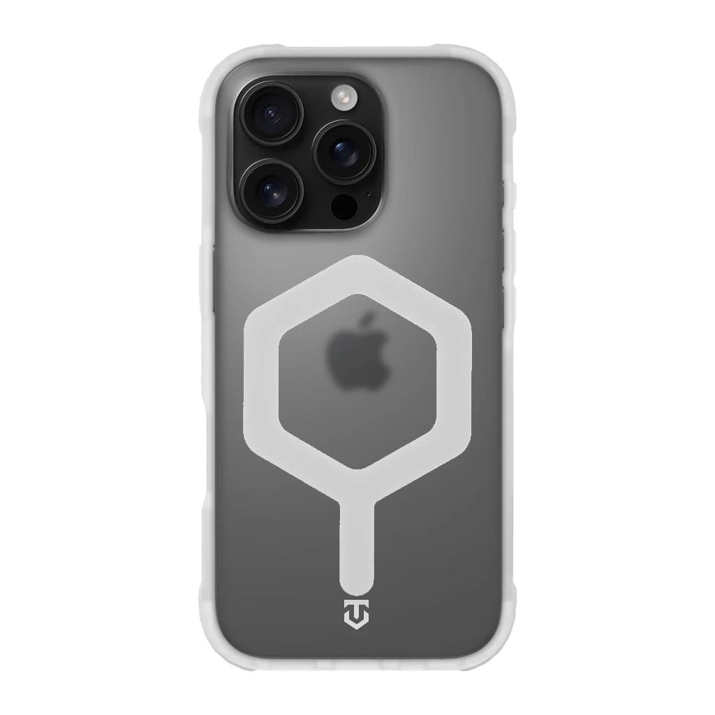 Tactical MagForce Hexagon tok Apple iPhone 16 Pro készülékhez fehér -  iPhone 16 Pro tok a Domshop kínálatából