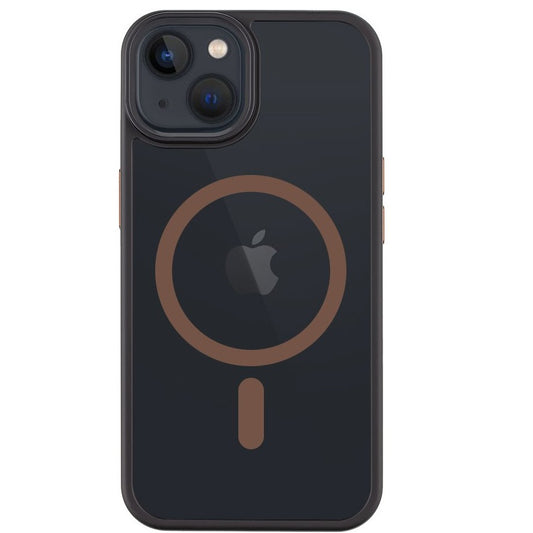 Tactical MagForce Hyperstealth 2.0 Apple iPhone 14 Magsafe hátlap tok, fekete/barna -  iPhone 13/14 tok a Domshop kínálatából