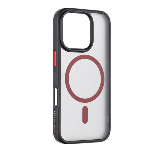 Tactical MagForce Hyperstealth 2.0 Apple iPhone 16 Pro MagSafe kompatibilis tok, fekete/piros -  iPhone 16 Pro tok a Domshop kínálatából