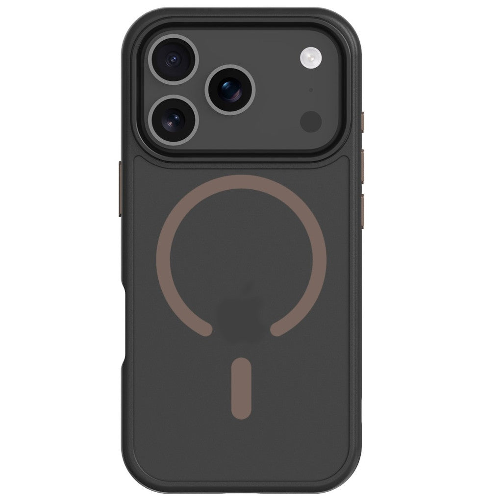 Tactical MagForce Hyperstealth 2.0 Apple iPhone 17 Pro MagSafe hátlap tok, fekete/barna -  iPhone 17 Pro tok a Domshop kínálatából