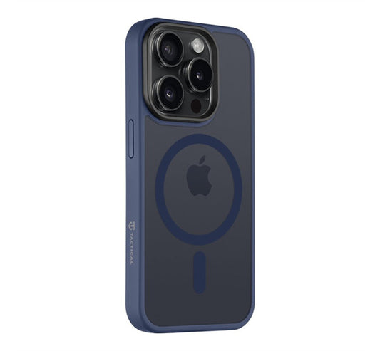 Tactical MagForce Hyperstealth Apple iPhone 15 Pro Magsafe hátlap tok, áttetsző/sötétkék -  iPhone 15 Pro tok a Domshop kínálatából
