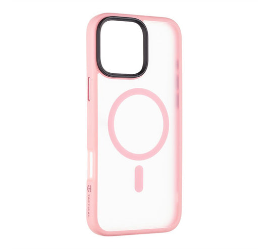 Tactical MagForce Hyperstealth Apple iPhone 16 Pro Max MagSafe kompatibilis tok, áttetsző/rózsaszín -  iPhone 16 Pro Max tok a Domshop kínálatából