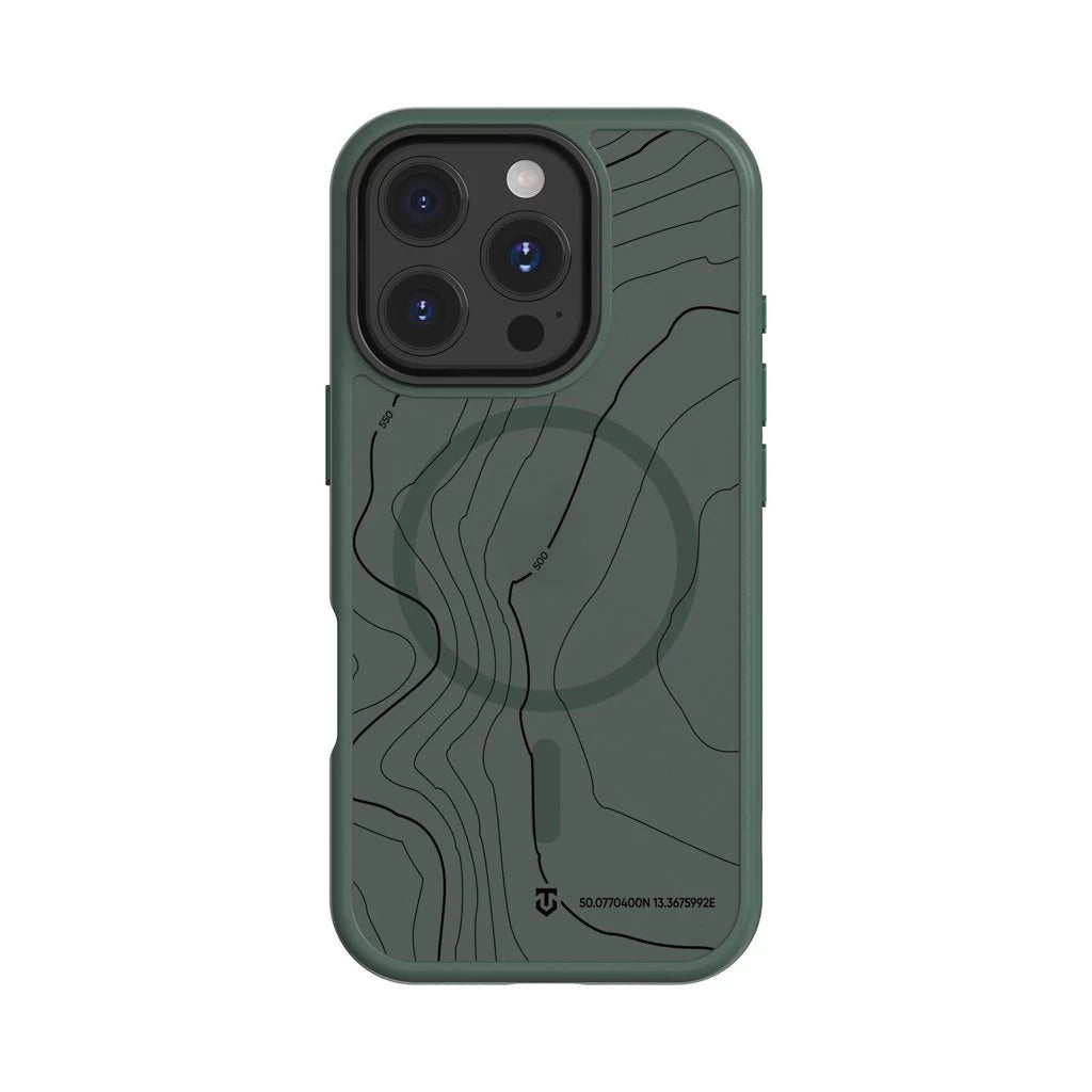 Tactical MagForce Hyperstealth Sika tok iPhone 16 Pro készülékhez erdőzöld