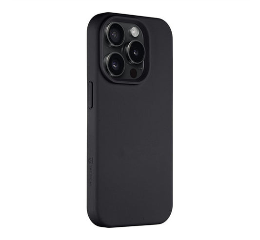 Tactical MagForce Velvet Smoothie Apple iPhone 15 Pro MagSafe tok, Asphalt, fekete -  iPhone 15 Pro tok a Domshop kínálatából