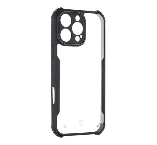 Tactical Quantum Stealth Apple iPhone 16 Pro Max tok, átlátszó/fekete -  iPhone 16 Pro Max tok a Domshop kínálatából