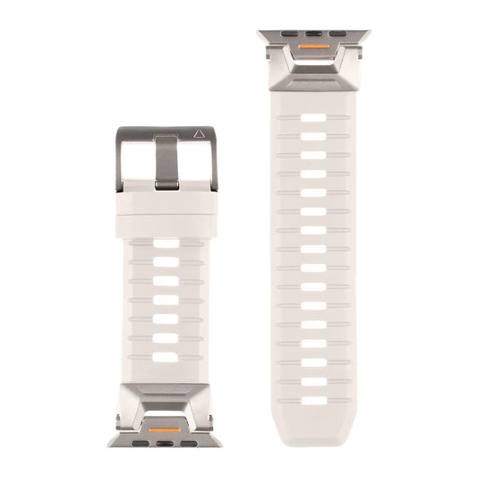 Tactical Tough szíj Apple Watch Ultra készülékhez világosszürke -  Apple Watch Szilikon Szíjak a Domshop kínálatából