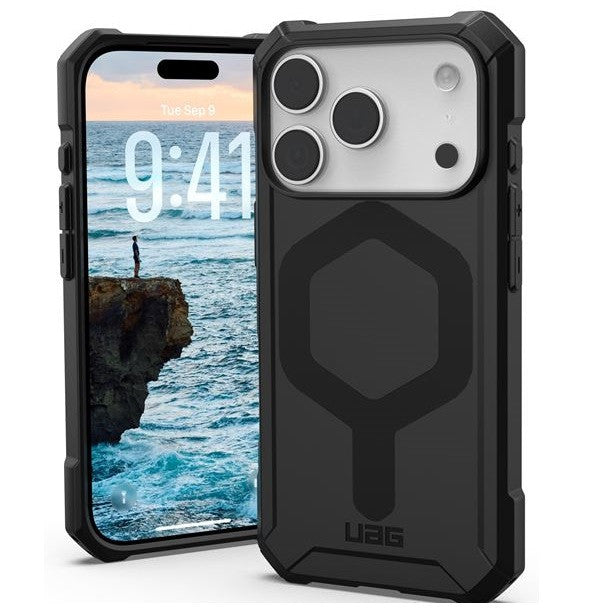 UAG Essential Armor MagSafe Apple iPhone 17 Pro hátlap tok, fekete -  iPhone 17 Pro tok a Domshop kínálatából