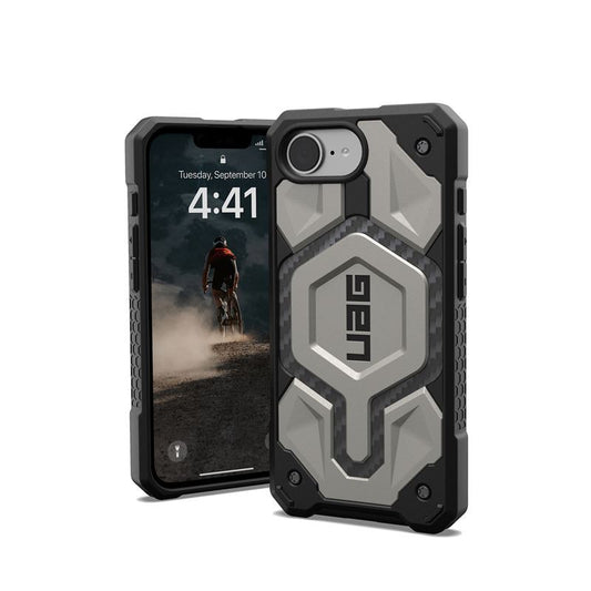 UAG Monarch Pro Apple iPhone 16e mágneses tok, titanium -  iPhone 16e tok a Domshop kínálatából