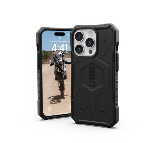 UAG Pathfinder MagSafe Apple iPhone 15 Pro hátlap tok, fekete -  iPhone 15 Pro tok a Domshop kínálatából