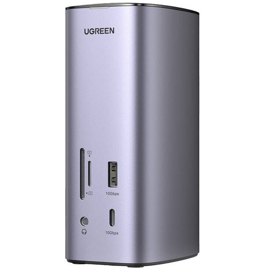 Ugreen Revodok Pro CM555 USB-C multifunkcionális dokkoló állomás USB-C kábellel, szürke -  Átalakító, hub a Domshop kínálatából