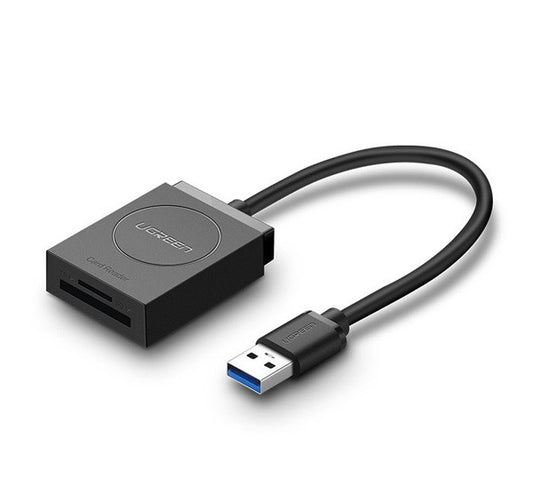 Ugreen USB-A adapter kártyaolvasó SD, microSD, fekete -  Átalakító, hub a Domshop kínálatából