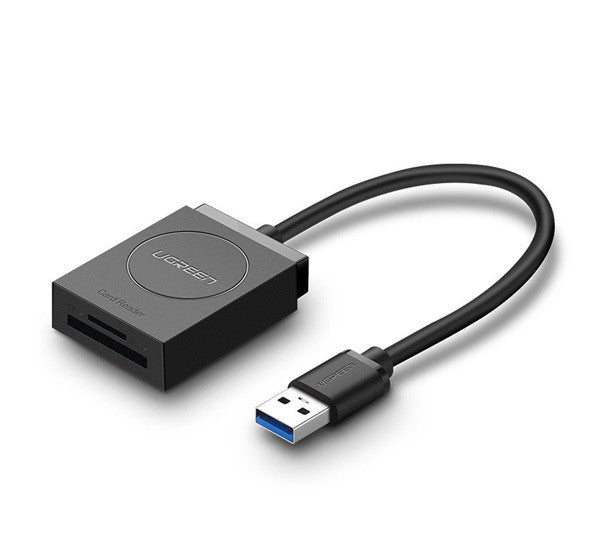 Ugreen USB-A adapter kártyaolvasó SD, microSD, fekete -  Átalakító, hub a Domshop kínálatából