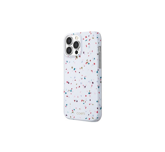 Uniq Coehl Terrazzo Apple iPhone 13 Pro, szilikon tok, fehér -  iPhone 13 Pro tok a Domshop kínálatából