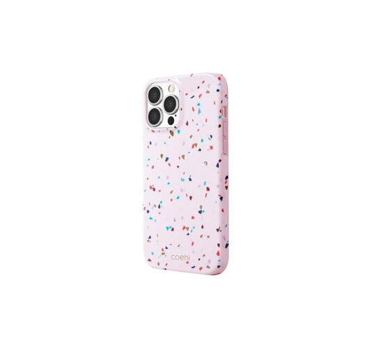 Uniq Coehl Terrazzo Apple iPhone 13 Pro, szilikon tok, rózsaszín -  iPhone 13 Pro tok a Domshop kínálatából